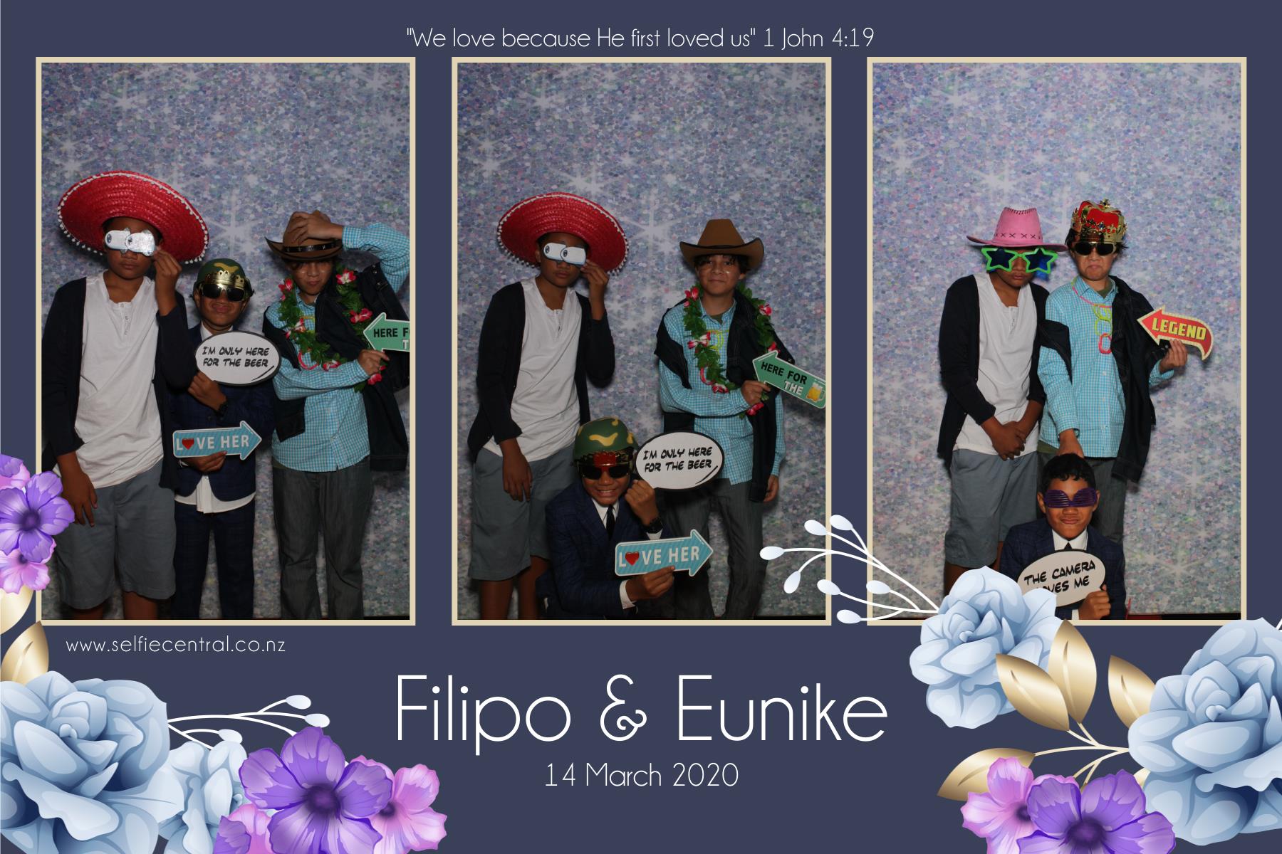 Filipo and Eunike's Wedding | View more photos from the event at gallery.photobooth.co.nz/u/SelfieCentral/Filipo-and-Eunikes-Wedding